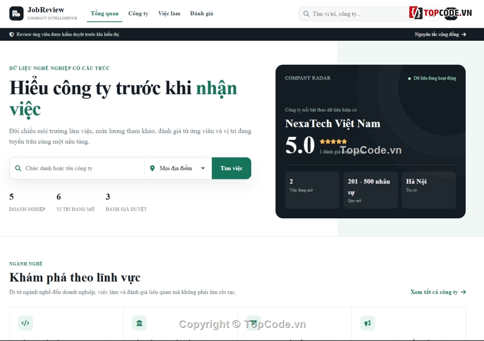 web công ty,AI,web việc làm